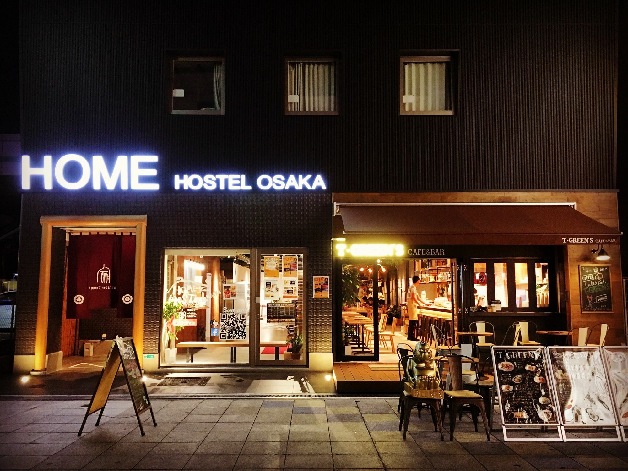 Home Hostel Oszaka Kültér fotó